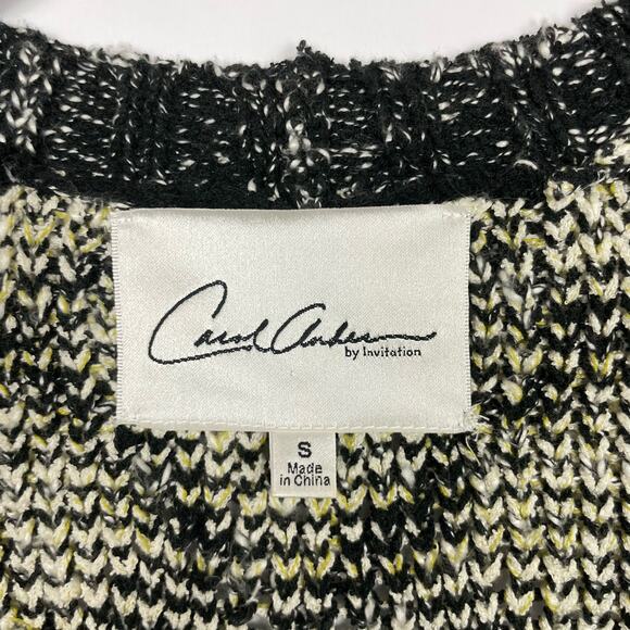 Carol Anderson Cabi #202 | Provence Chunky Knit Button Tunic Cardigan Sweater - Picture 8 of 10